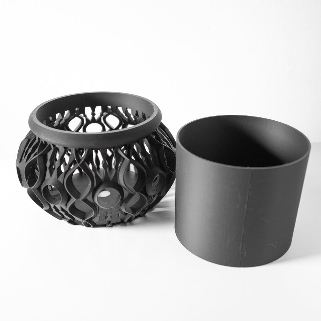 Lyren Planter / Orchid Combo