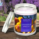 Lavender & Apricott Single Wick Soy Candle