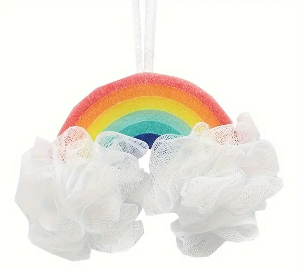 Rainbow Bath Sponge