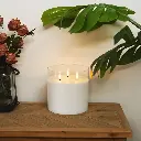 3 Wick Flameless Candle with Remote