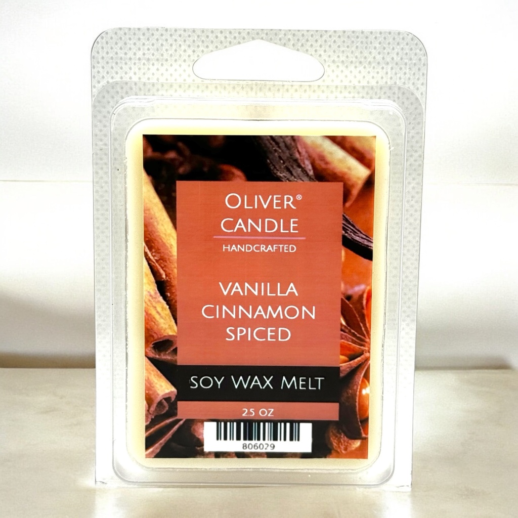 Vanilla Cinnamon Spiced 6 Piece Soy Wax Melt