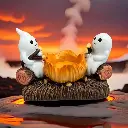 Halloween Decorative Spooky Ornament Multi-Purpose Ornament Pumpkin