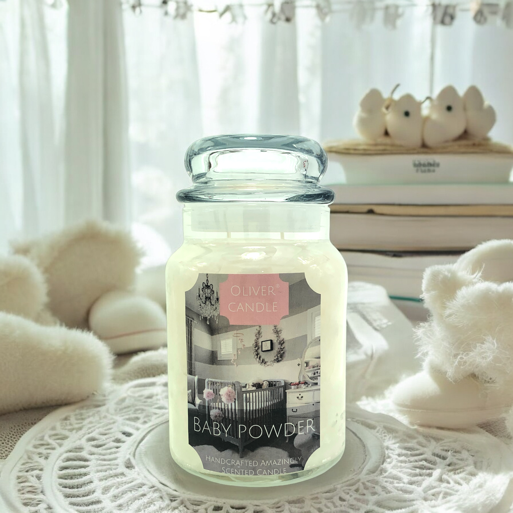 Baby Powder Apothecary Large Jar