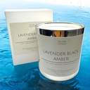 Lavendar Black Amber Luxury Candle