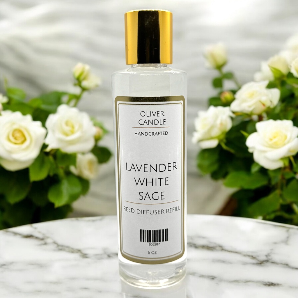 Lavender White Sage Reed Diffuser Refill