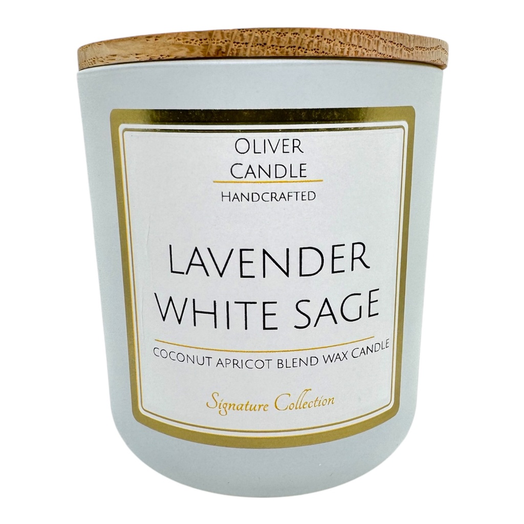 Lavender White Sage Signature Collection Candle