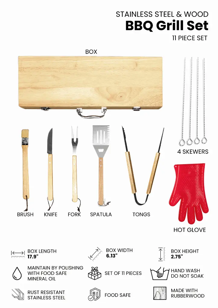 BBQ Grill Set - 11pc.webp