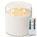 3 Wick Flameless Candle with Remote