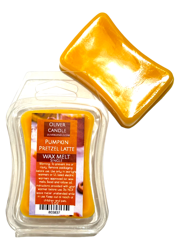 Pumpkin Pretzel Latte Wax Melt Single