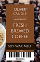 Fresh Brewed Coffee 6 Piece Soy Wax Melt