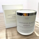 Lavendar Black Amber Luxury Soy Candle