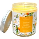 Citrus Amber Blossom Single Wick Soy Candle