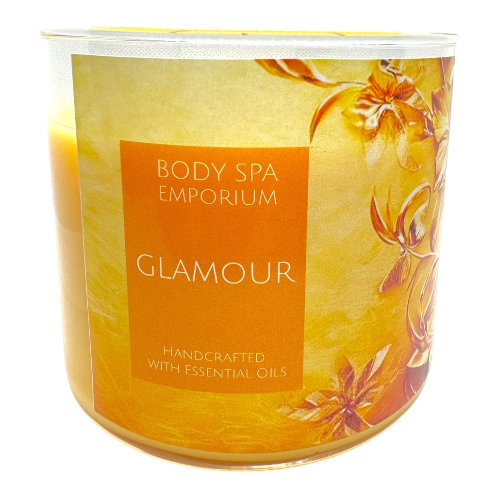 Glamour 3 Wick Candle