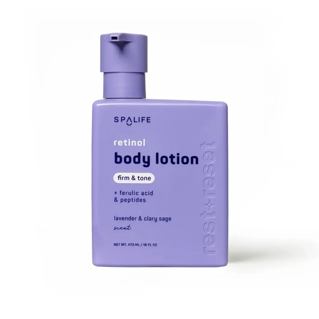RETINOL BODY LOTION  FIRM & TONE + Ferulic Acid & Peptides Lavender