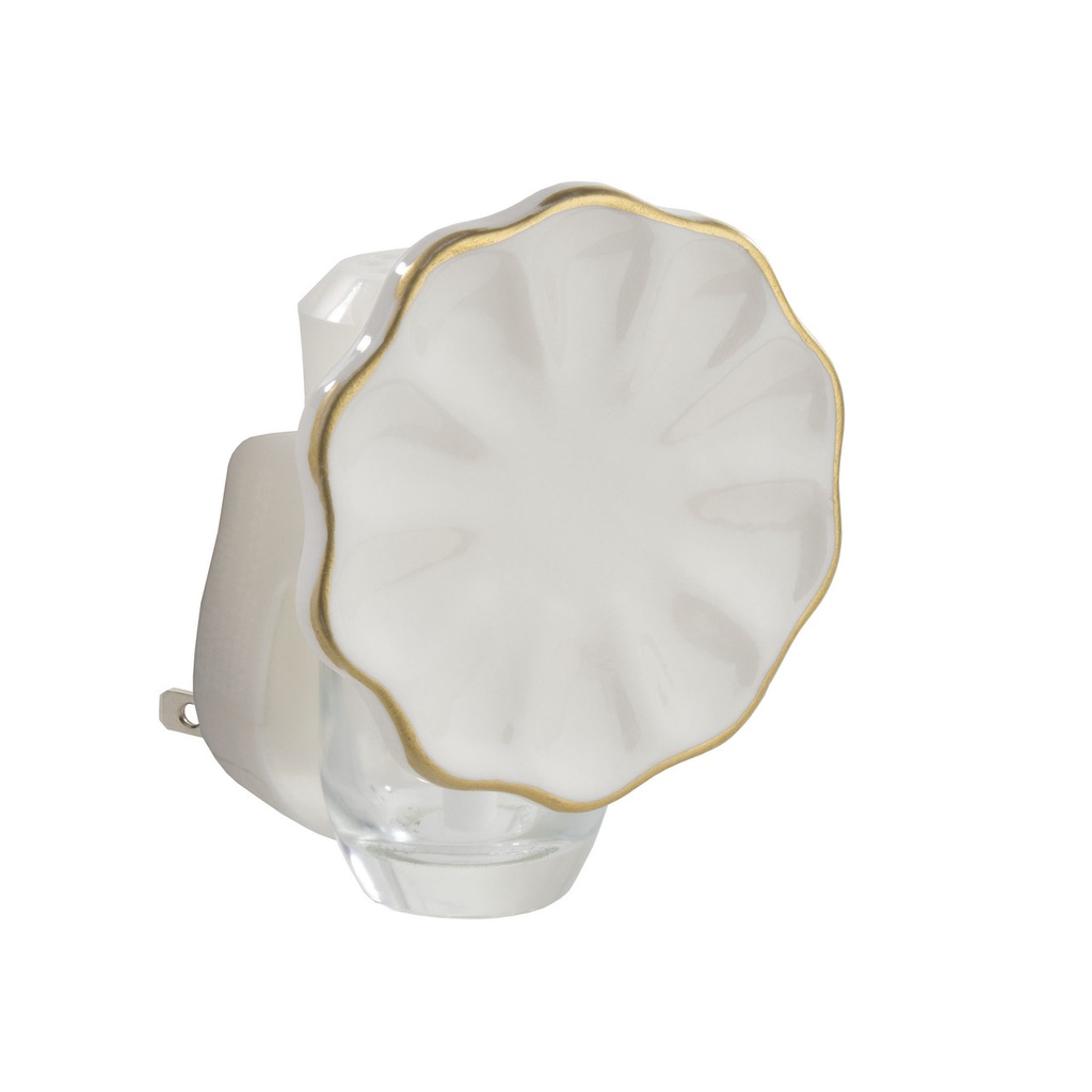 [820009] Scalloped WallScents™ Fragrance Warmer Pluggable