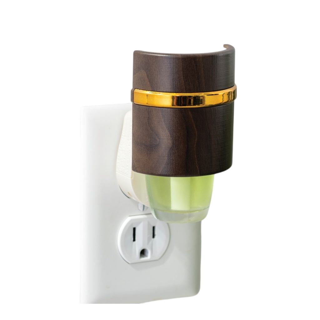 Walnut WallScents™ Fragrance Warmer Pluggable