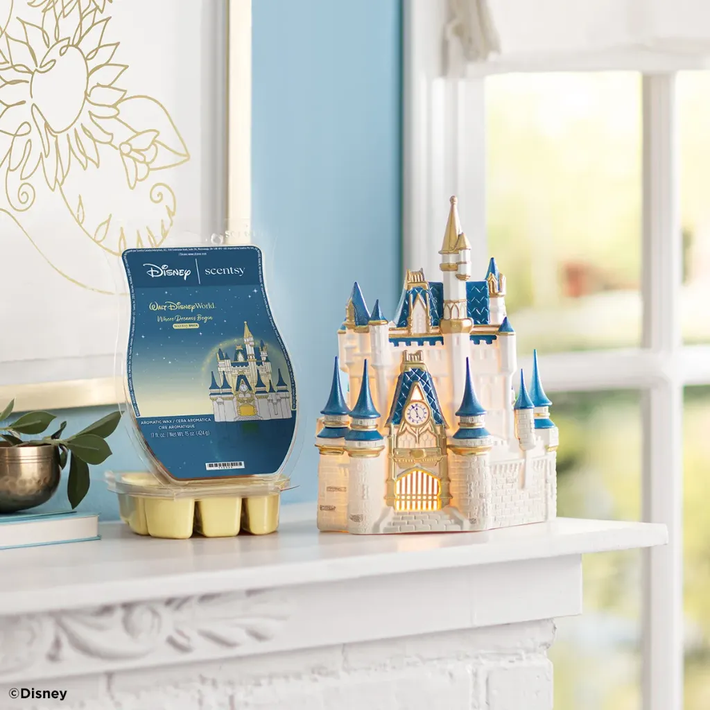 Walt Disney World: Cinderella Castle Wax Met Warmer
