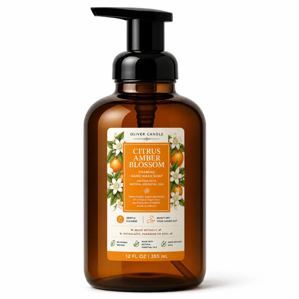 Citrus Amber Blossom Foaming Hand Soap