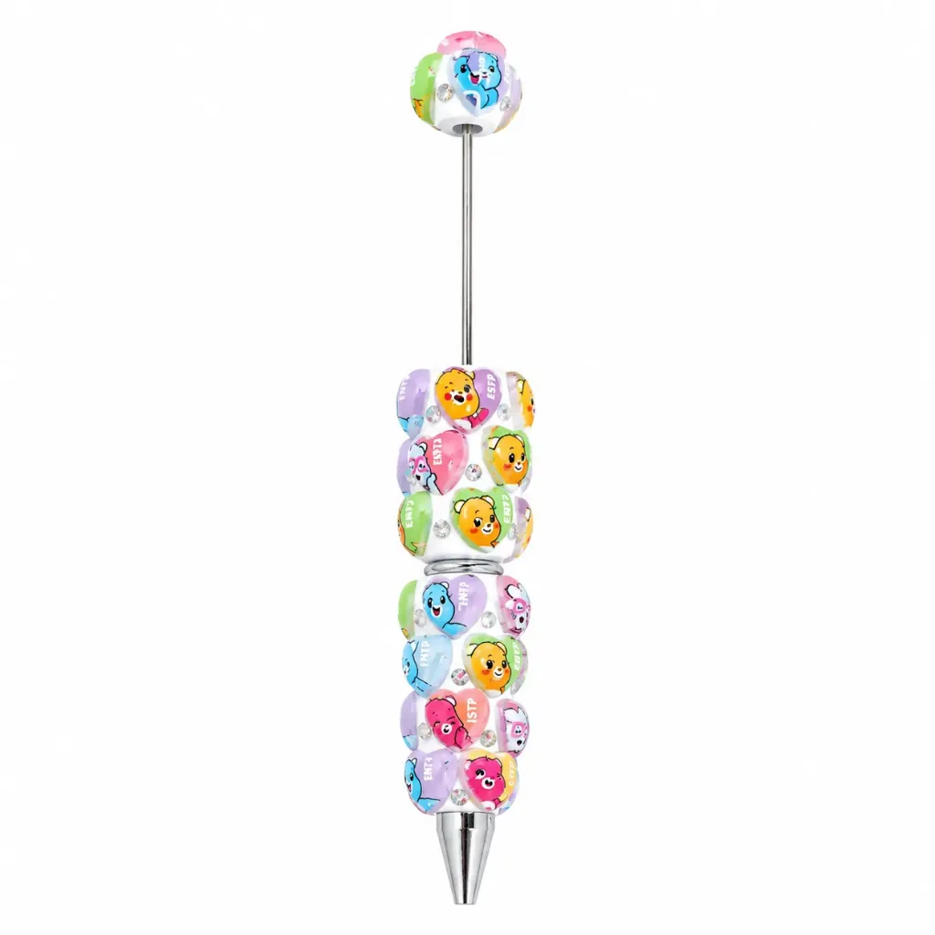 Happy Bear Beadable Pens