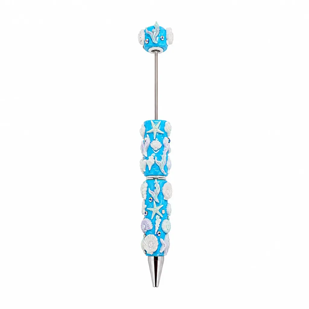 Costal Seashore Beadable Pens (Ocean Blue)