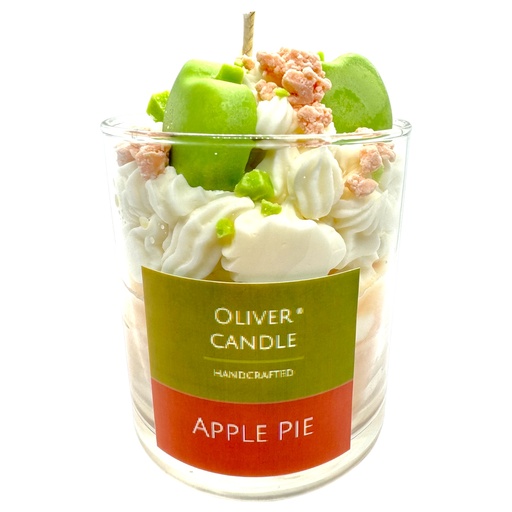 Apple Pie Dessert Candle