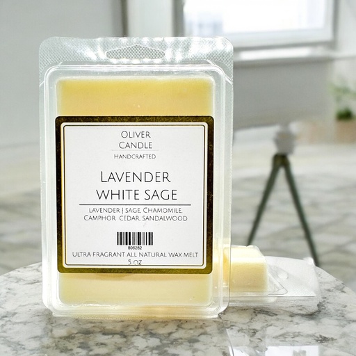 [806282] Lavender White Sage Ultra Wax Melt 5oz