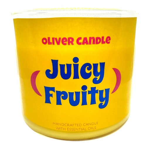 [806426] Juicy Fruity 3 Wick Soy Candle