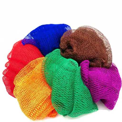 African Long Handle Bath Net Sponge