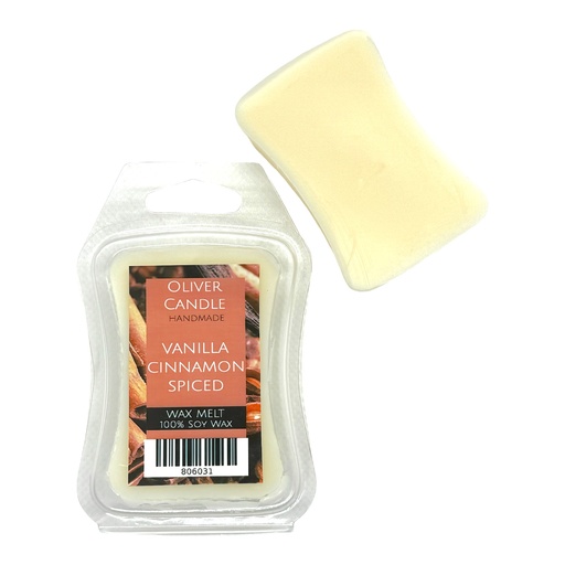 [806031] Vanilla Cinnamon Spiced Wax Melt Single