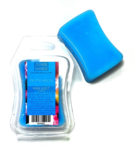 [803682] Fruity Hoops Wax Melt Single