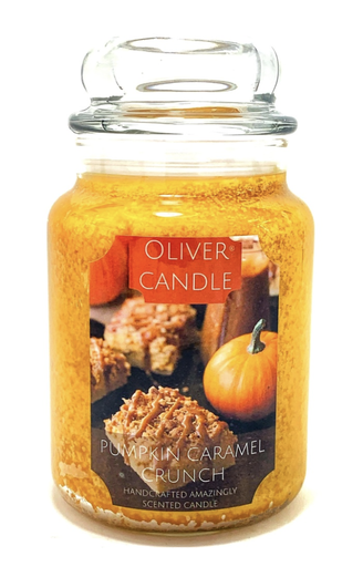 Pumpkin Caramel Crunch Apothecary Jar Candle